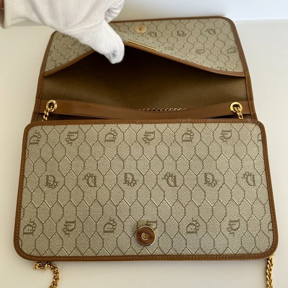 Dior Honeycomb Three-Way Clutch with Small Pouch - Picture 16 of 16